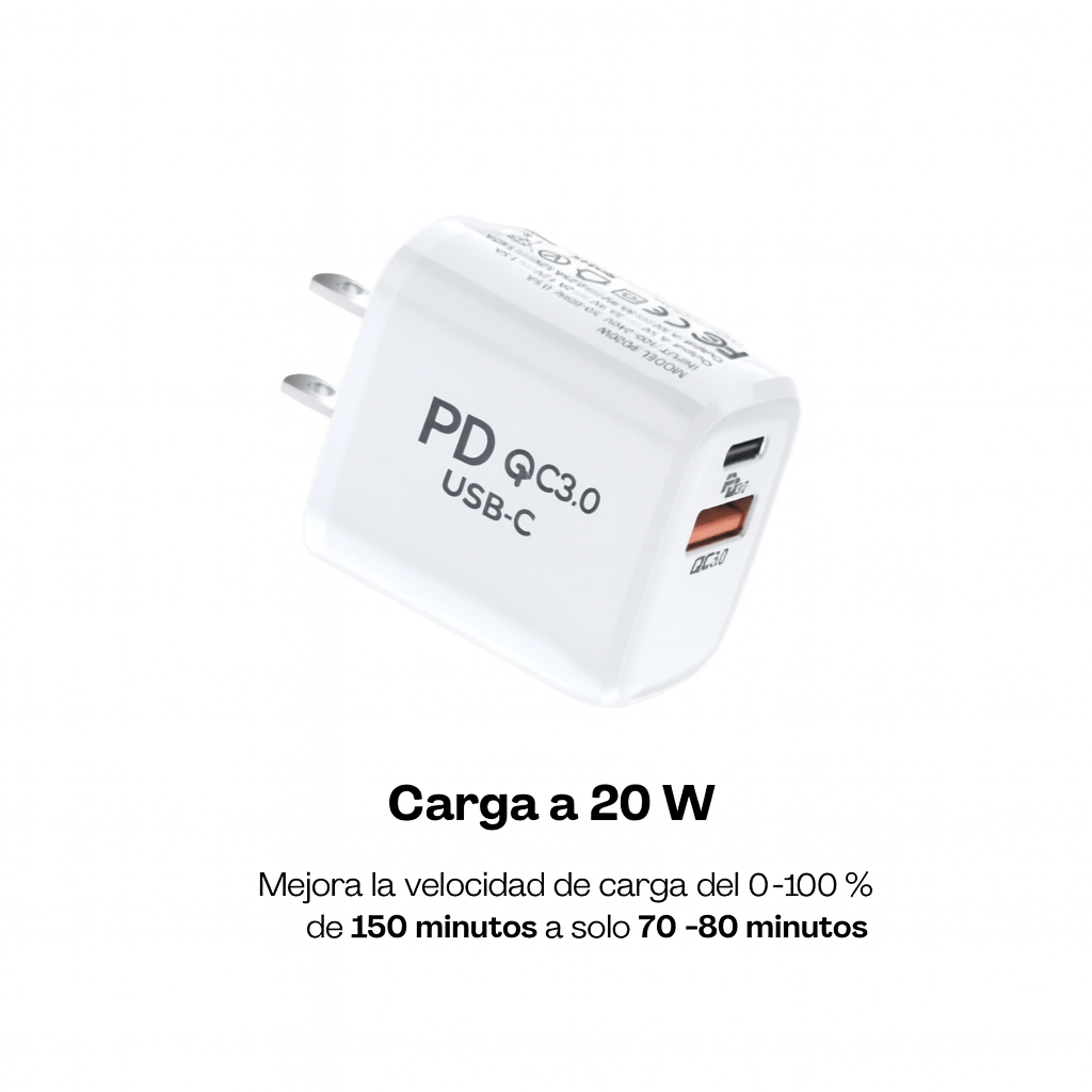 Cargador USB Ultra rápido